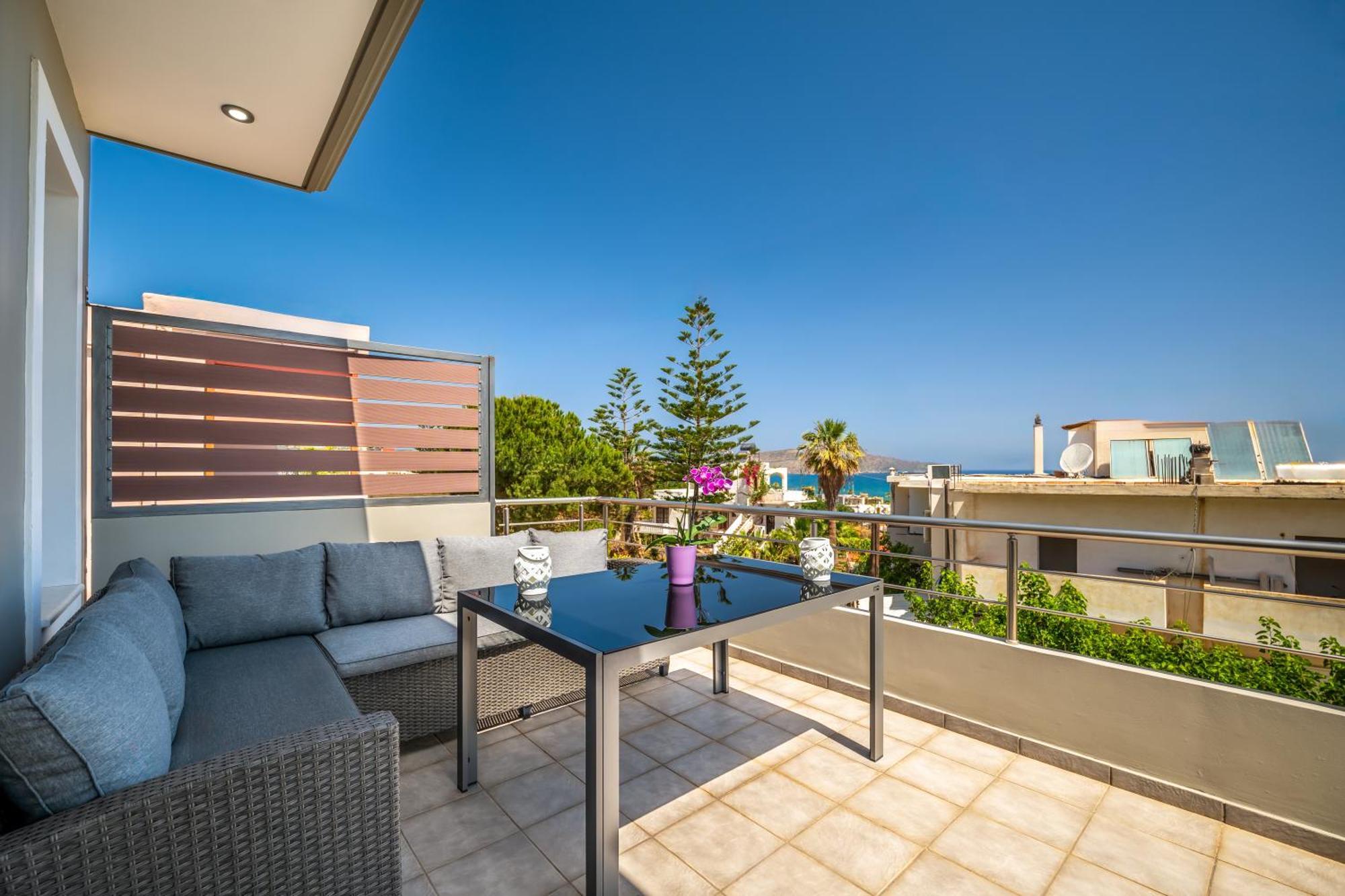 Aria Sea View, Chania Stalós Eksteriør billede