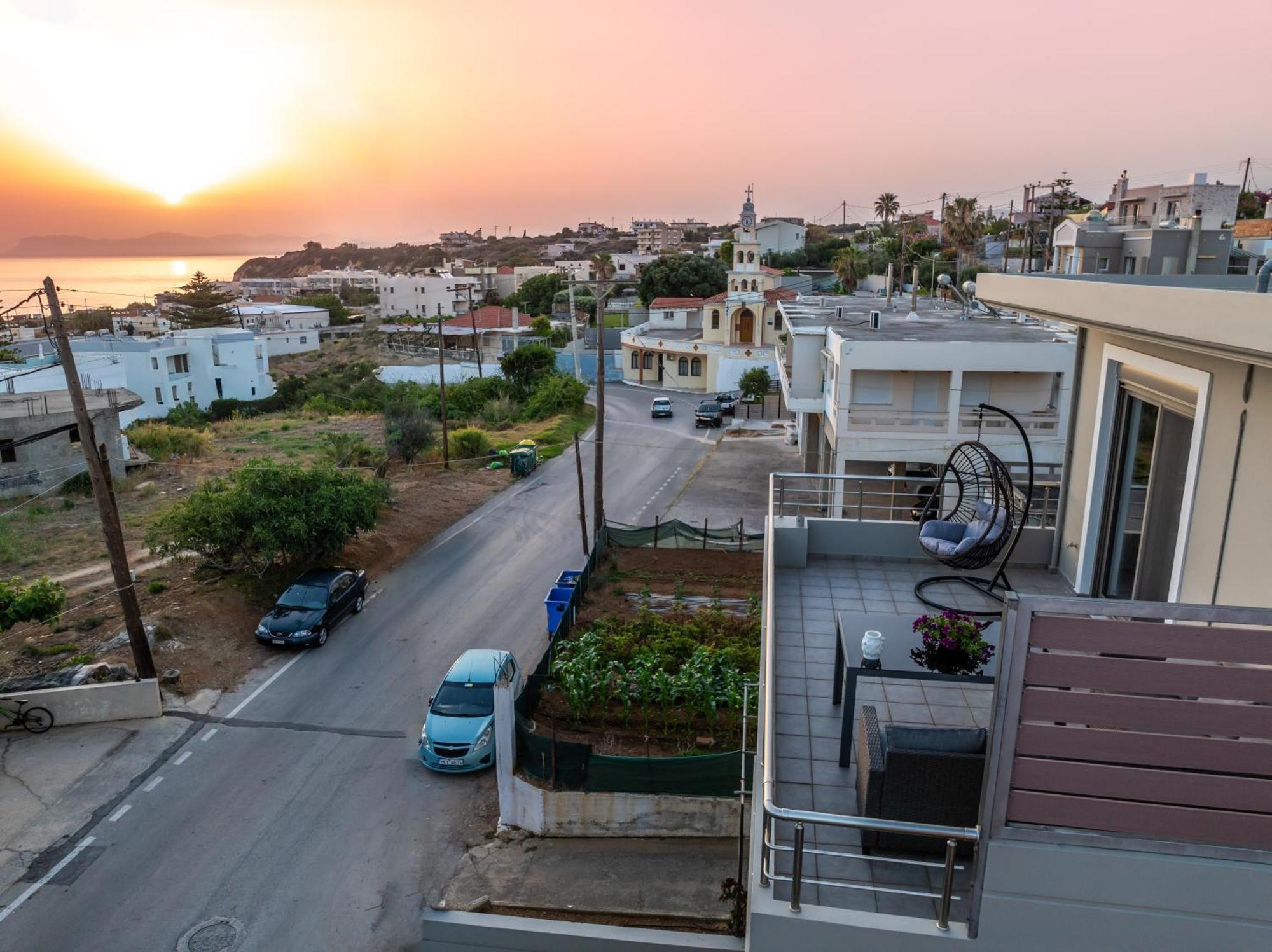 Aria Sea View, Chania Stalós Eksteriør billede