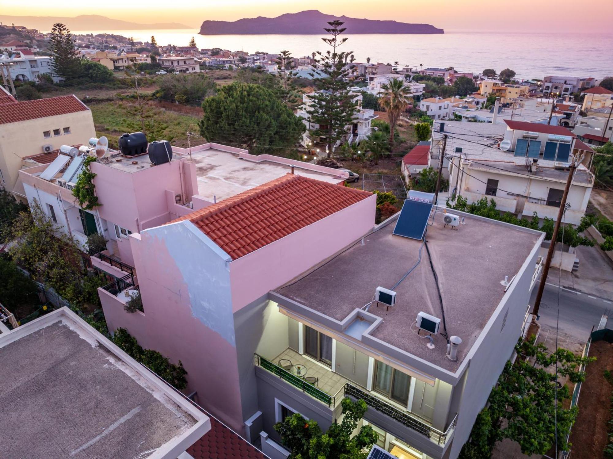 Aria Sea View, Chania Stalós Eksteriør billede